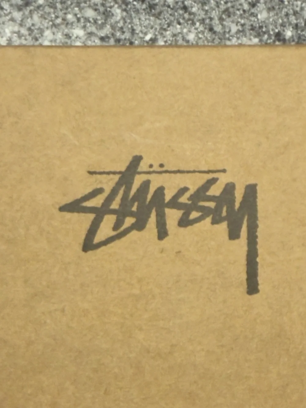 Stussy Silver Logo Tag Key Clip